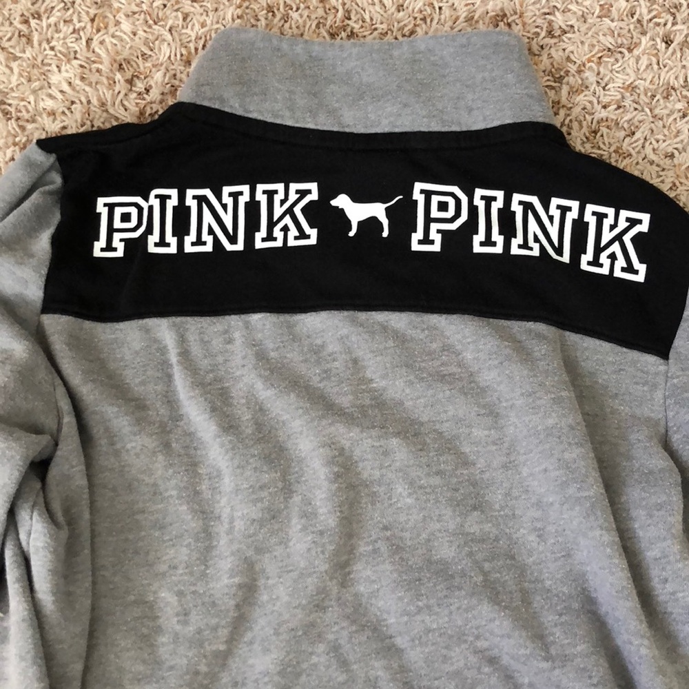 PINK crew zip - Picture 2 of 2